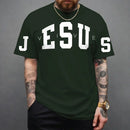 Camiseta Jesus Oversized Streetwear Masculina Feminina camisa 100% Algodão