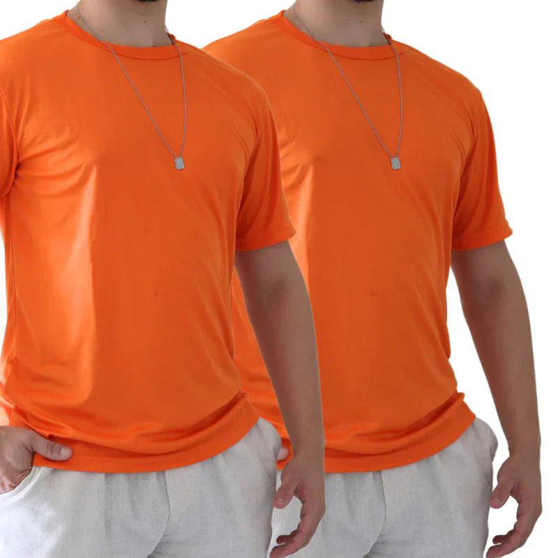Kit 2 Camiseta Masculina Dryfit Camisa Manga Curta Gola Redonda Blusa Masculino Premium