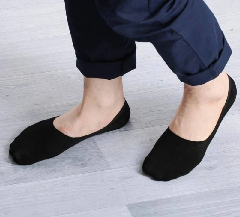 Kit 12 Pares de Meia Sapatilha Invisível Masculina